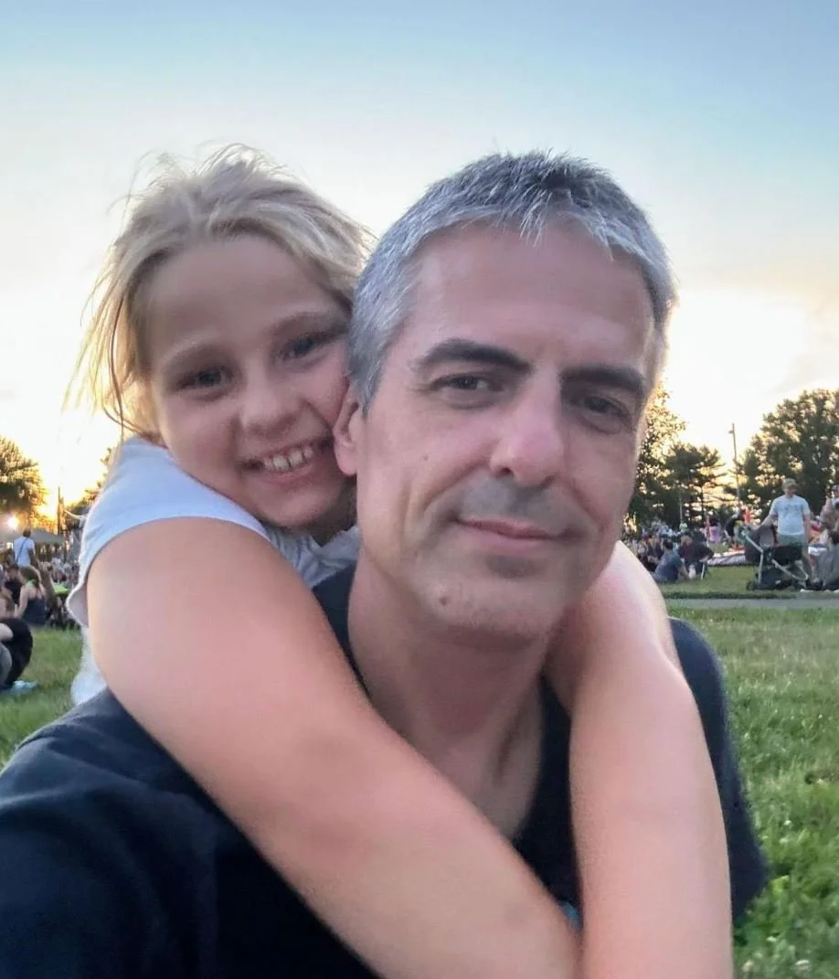 Doug Kerwin with his daughter Sydney